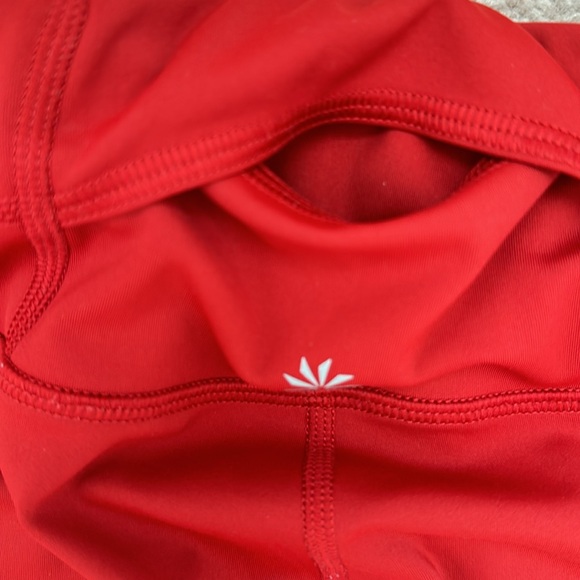 Athletes, Aura Sonar Red Leggings, Size XXSmall - Picture 6 of 12